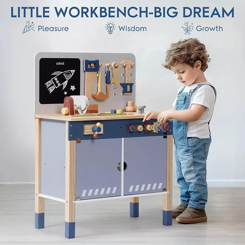 Ultimate Guide to the Wooden Kids Workbench Playset with Tools in 2025